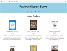 Tablet Screenshot of patrioticdissent.net
